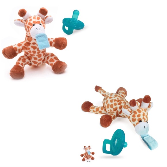 New 2 pack pacifier plushes - Picture 1 of 7